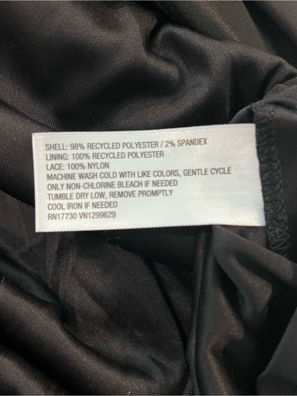 🌺NWT WILD FABLE BLACK SATIN AND LACE MAXI SLIP DRESS SIZE MEDIUM🌺 - Picture 7 of 7
